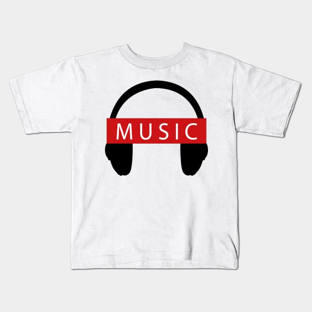 Music Kids T-Shirt by nimsic